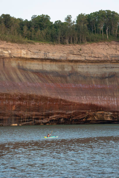 Kayaking Pictured Rocks National Lakeshore