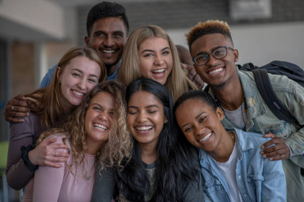 istock Multi-Ethnic Group of University Students Portrait 1340307011