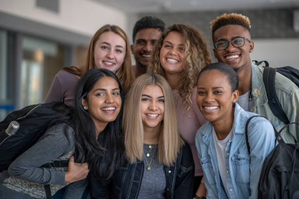 istock Multi-Ethnic Group of University Students Portrait 1340307029
