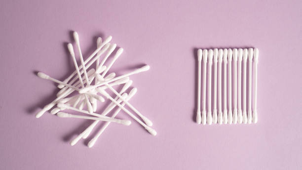 istock Ear sticks for wax. Chaos vs order concept 1340320426