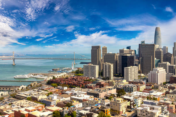 istock Aerial view of San Francisco 1340320491