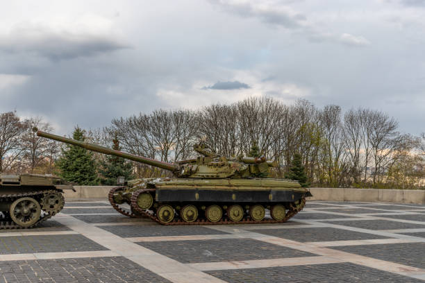 istock Army Tank in National Museum of Ukrainian History in the Second World War. 1340327439