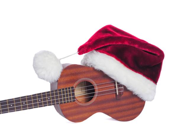 istock Christmas ukulele joyful music 1340344401
