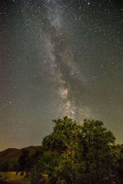istock Our galaxy from the mountain of Aragon 1340353908