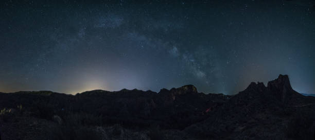 istock Our galaxy from the mountain of Aragon 1340354032