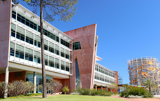 Perth, Australia - September 6 2021: Curtin University Bentley Campus, Western Australia