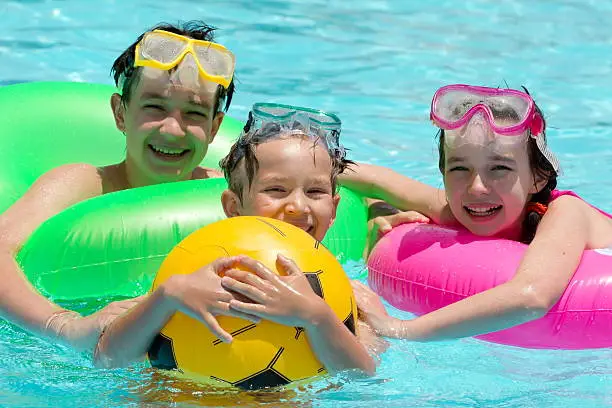 Photo of Children in swimming pool