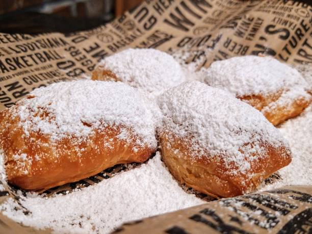 Fritters Dessert at  Walk On's Sports Bar and Restaurant beignet stock pictures, royalty-free photos & images