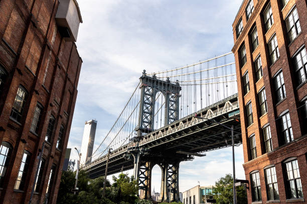 istock Manhattan Bridge in New York, NY, USA 1340381316