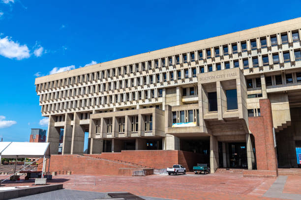 istock Boston City Hall in Boston 1340382054