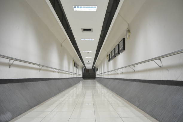 istock The tunnel  access to the building 1340391320