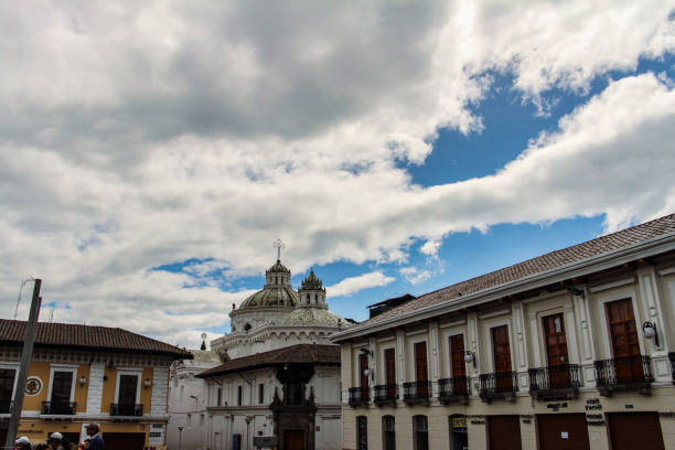 istock View of the Old Downtown in Quito, Ecuador 1340392813