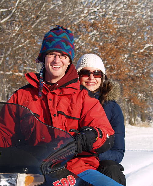 Invierno divertido - foto de stock