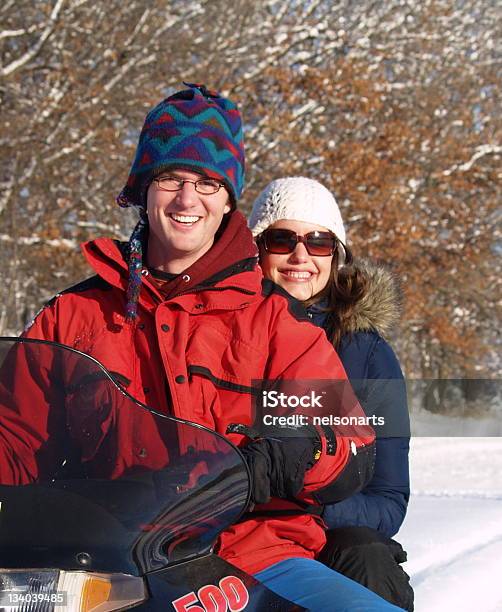 Winter Fun Stock Photo - Download Image Now - Bonding, Couple - Relationship, Hat