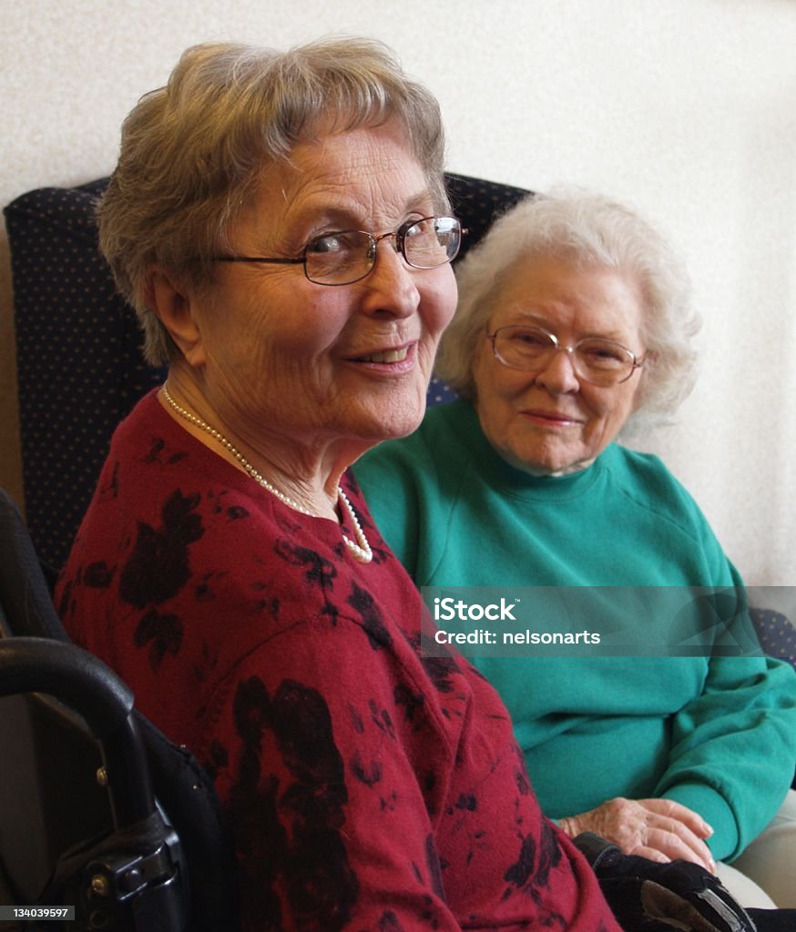 Duas mulheres idosas - Royalty-free Adulto Foto de stock