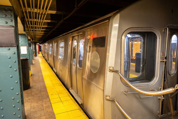 istock Subway wagon in New York 1340396012