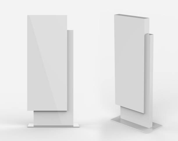 istock Blank Street Advertising Stand 1340398861
