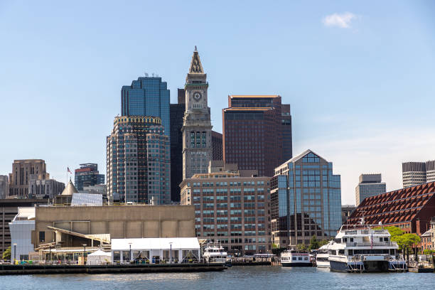 istock Long Wharf, Custom House Tower, Boston 1340398956