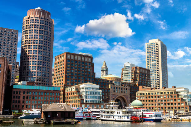 istock Boston cityscape, USA 1340398989