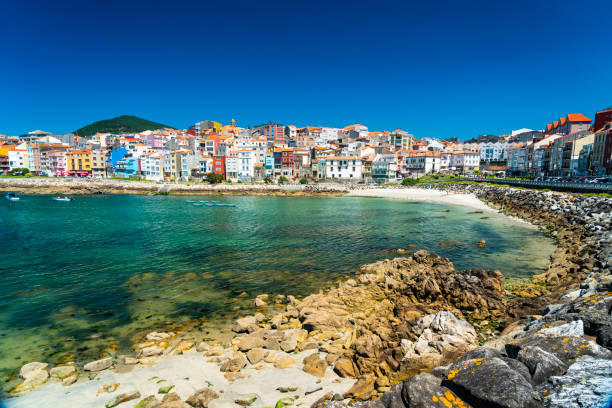 a guarda (la guardia), spain - álava fotografías e imágenes de stock