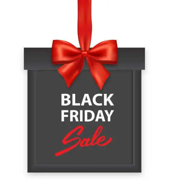 Vector illustration of Black Friday Sale Background