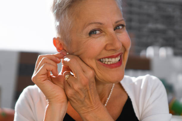 istock Modern senior woman 1340420597