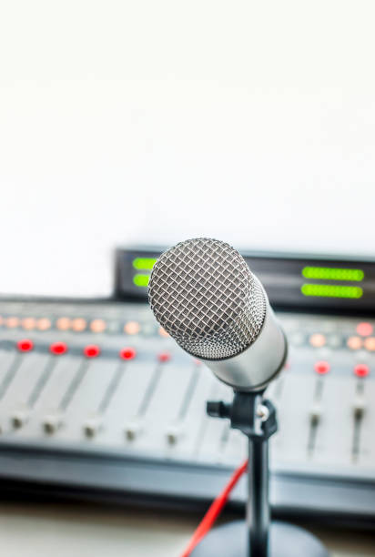 Professional microphone and sound mixer