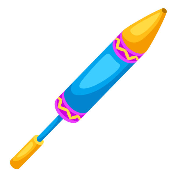 istock Illustration of water gun. Image for Happy Holi. 1340453732