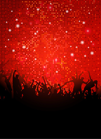 drawing of vector bright celebration party sign. Created by illustrator CS6. This file of transparent.