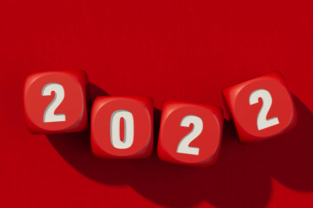 istock 2022 Dices. New Year Concept 1340462502