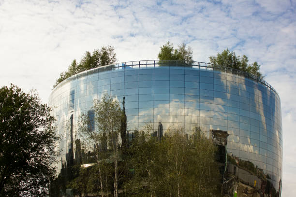 Depot Boijmans Van Beuningen in Rotterdam, Netherlands. It is the world's first publicly accessible art depot.