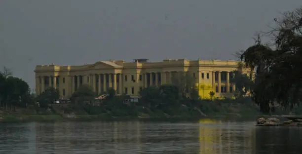 Photo of Hazarduari museum Murshidabad India on the river