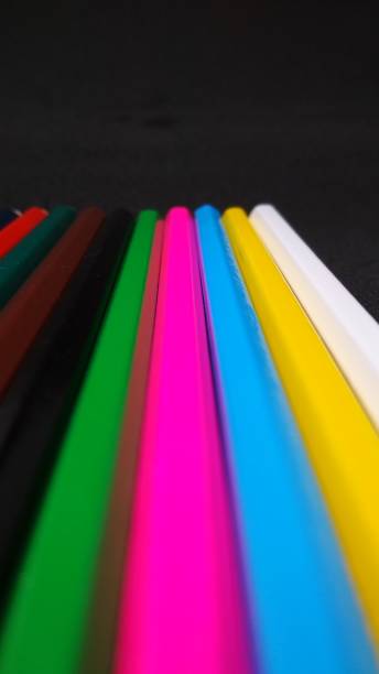istock Long color pencil block 1340473006