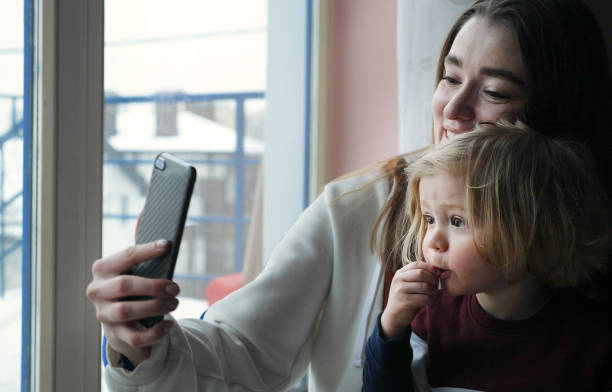 istock Family on home isolation 1340475734