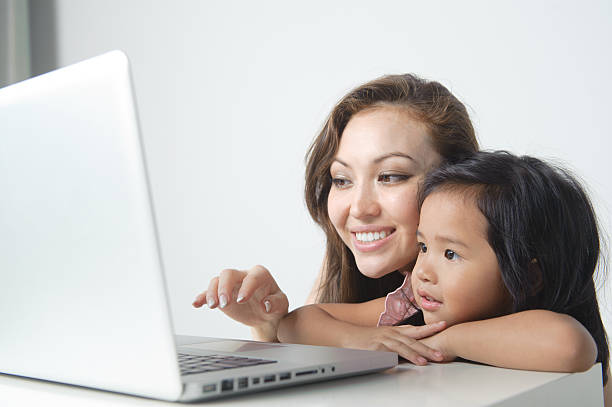 istock Mother Showing Daugther 134047902