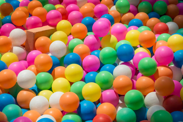 istock Ocean ball at amusement park 1340491611