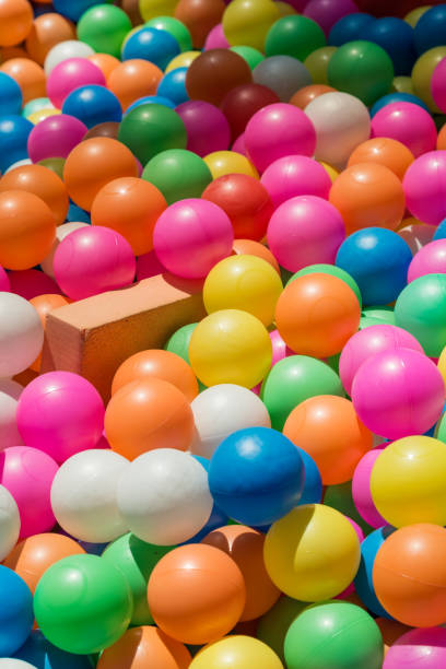 istock Ocean ball at amusement park 1340491625