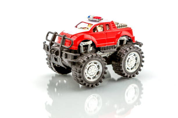 istock Police truck toy 1340495538