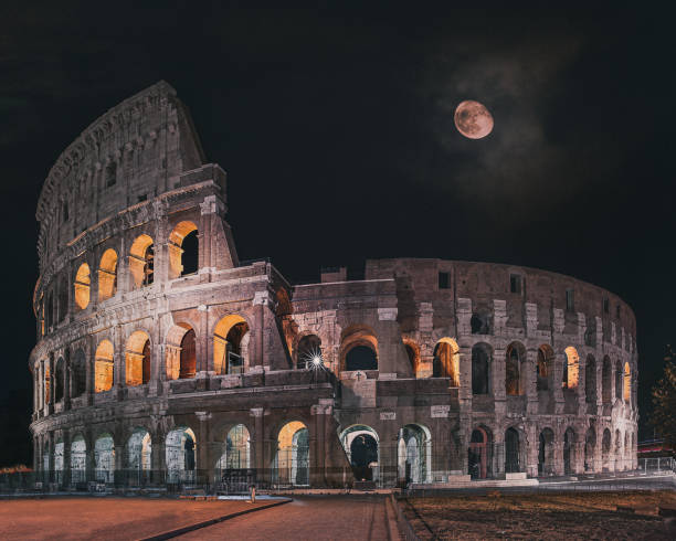 istock colosseum moonlight cityscape 1340495797