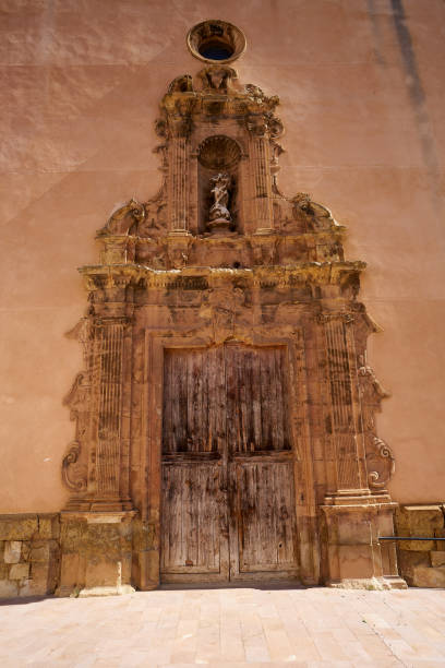 istock Arcos de las Salinas church in Valencia Spain 1340511872