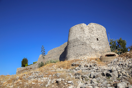 Lekursi fort near Saranda, Albania.