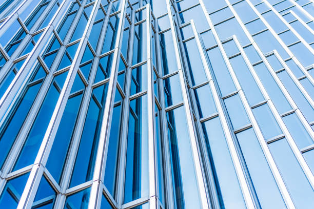 istock Architecture details Modern Building Glass facade Business background 1340516314