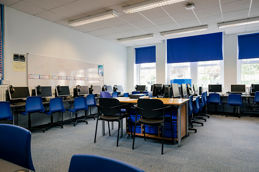 School desk-school classroom-Classroom