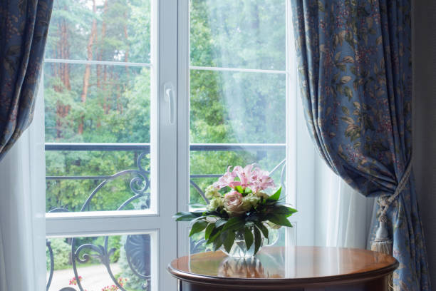 istock bouquet in vintage interior on background window 1340528075