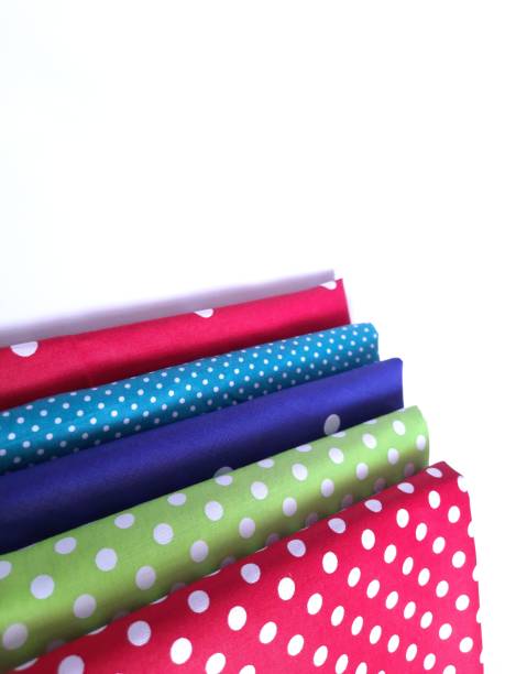 istock Polka dots cotton in colors 1340529848