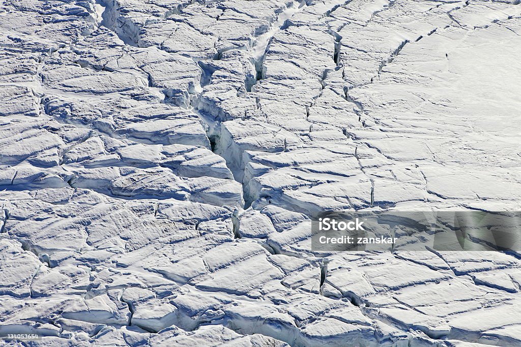 面に流れる氷河 - 冬のロイヤリティフリーストックフォト
