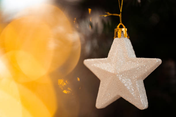 istock Christmas star decor or New Year minimal concept 1340537092