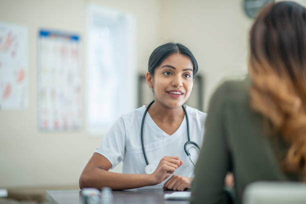 istock A Doctor Giving Good News 1340542054