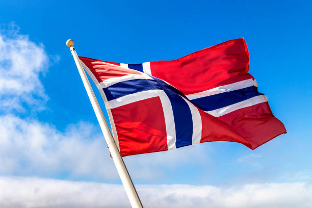 istock National flag of Norway 1340542125
