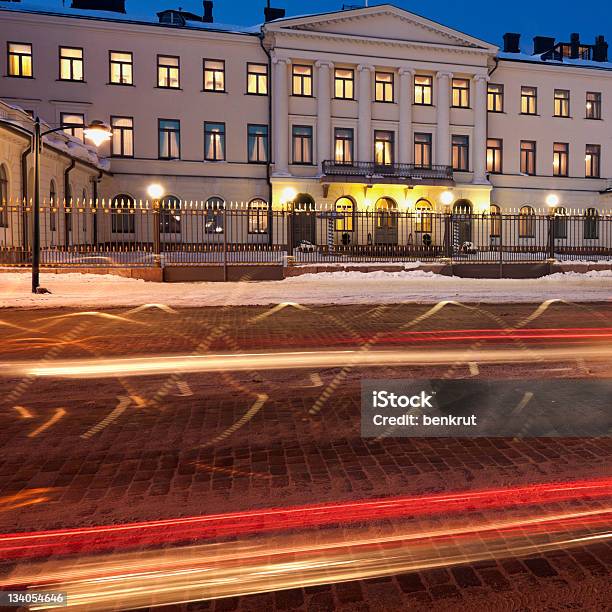 Verkehr Von Presidential Palace Stockfoto und mehr Bilder von Abenddämmerung - Abenddämmerung, Bewegungsunschärfe, Europa - Kontinent